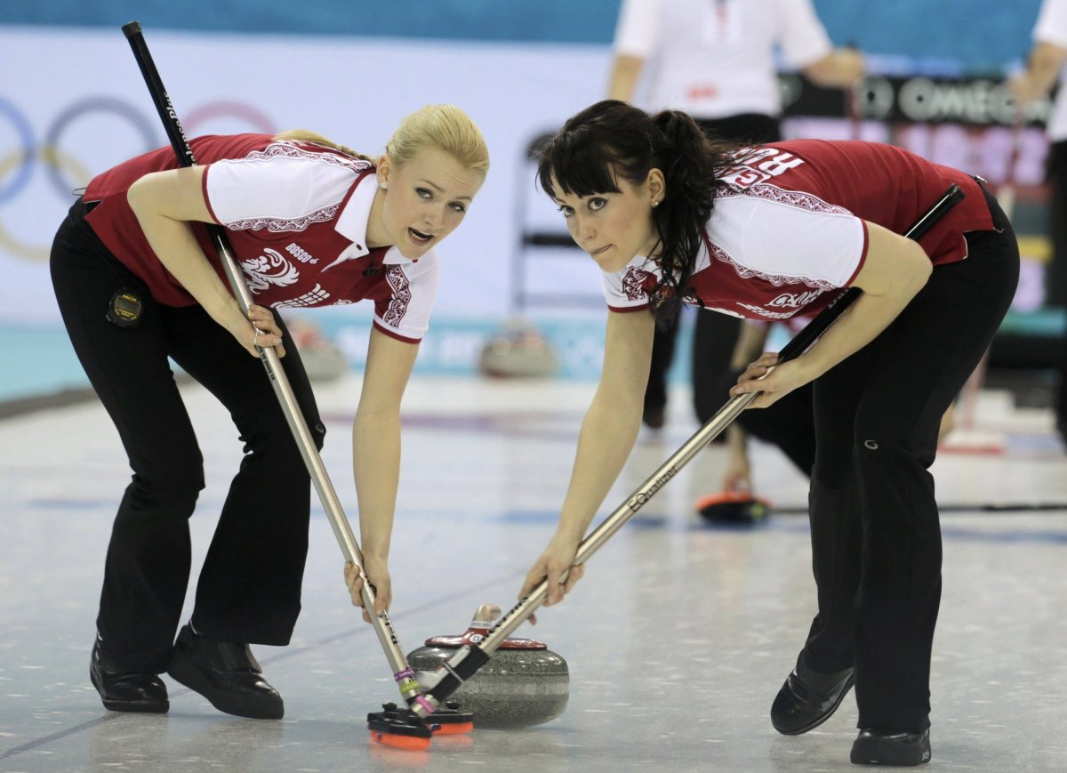 Керлинг женская сборная России 2014