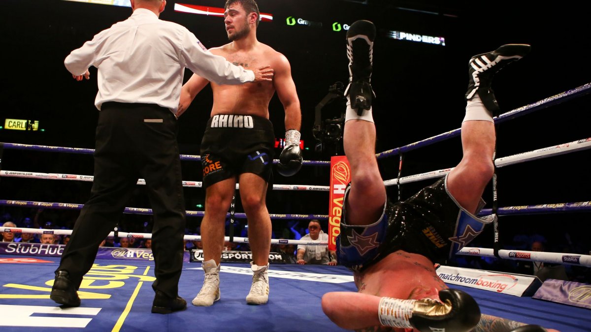 Дэвид Аллен боксер слив