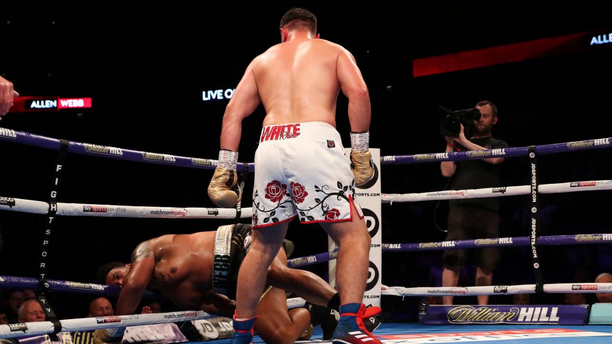 Дэвид Аллен боксер слив