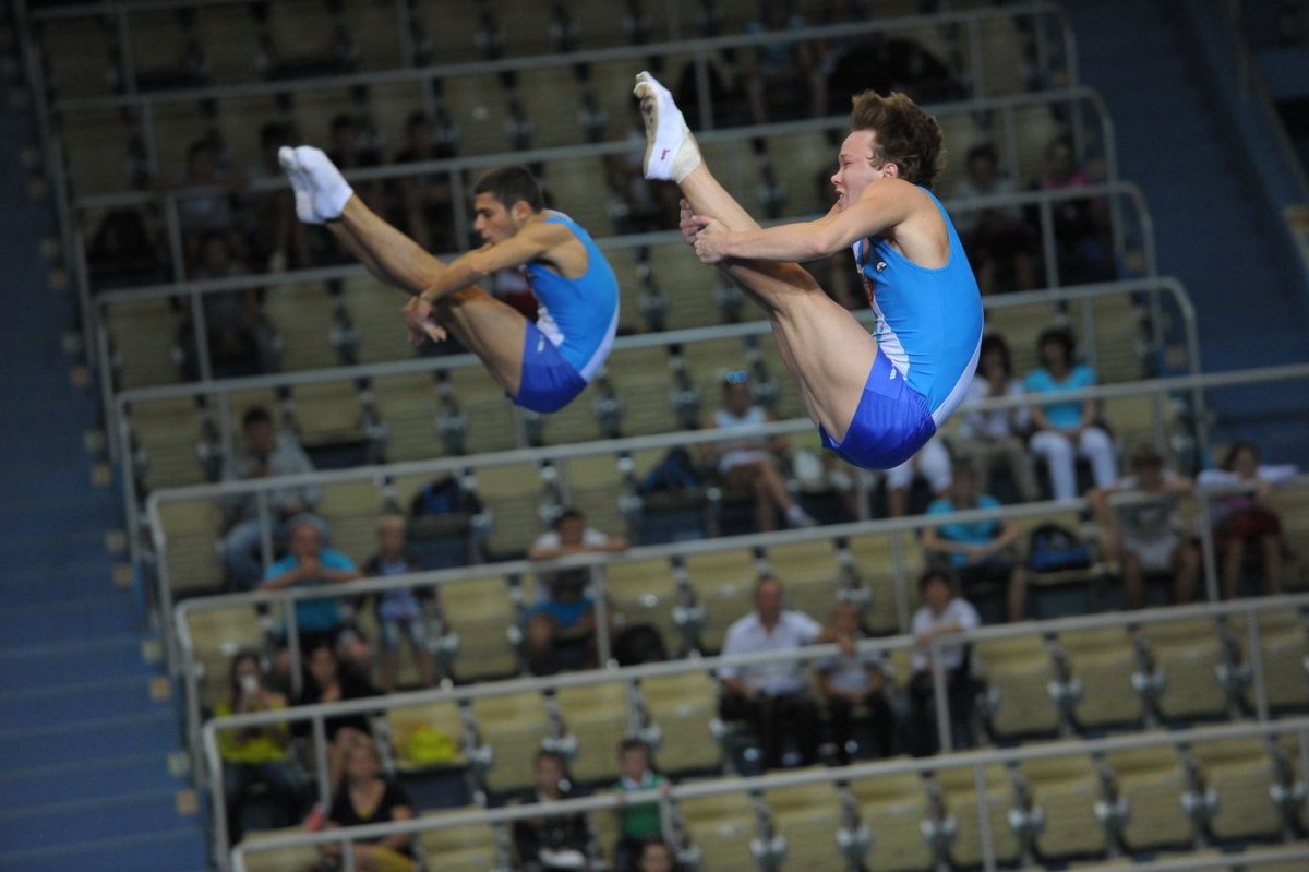 Акробатика на батуте Олимпийский вид спорта