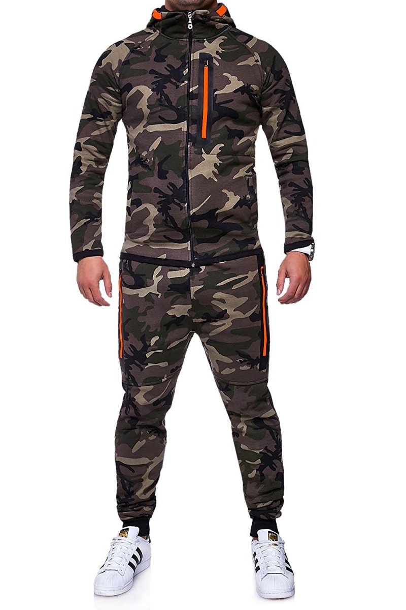 Спортивный костюм хаки мужской