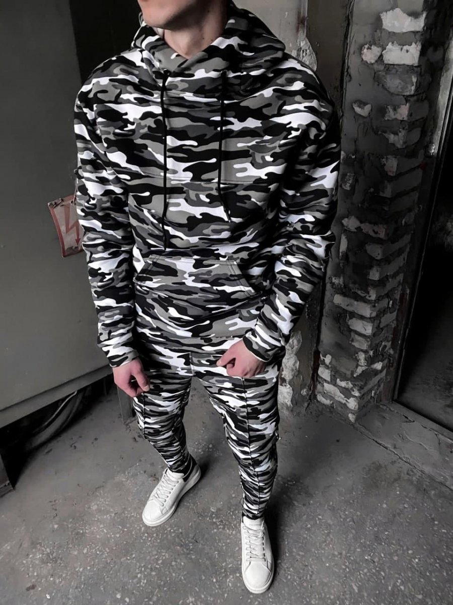 Спортивный костюм мужской Armani Haki