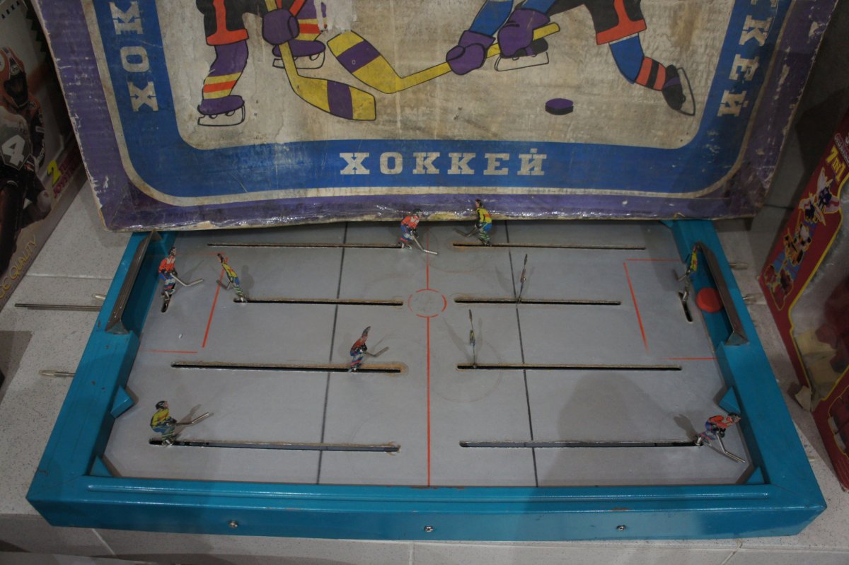 Настольный хоккей ГДР 1980