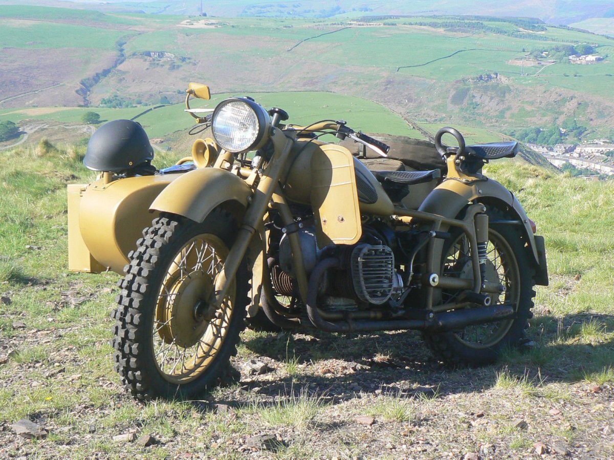 Мотоцикл Урал к 750