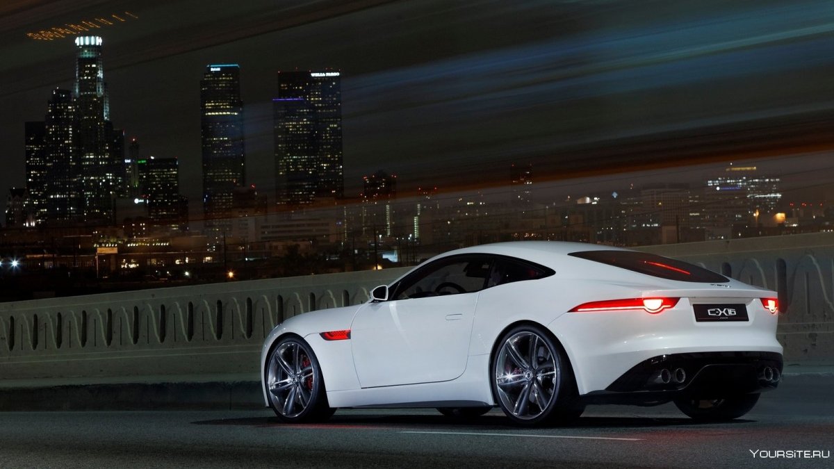 Jaguar f Type 2020 белый