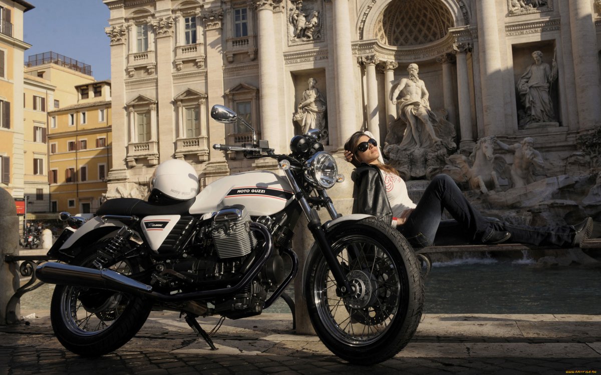 Мотоцикл Moto Guzzi обои