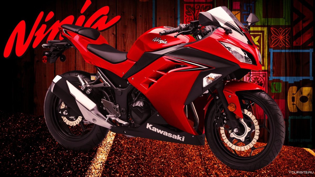 Kawasaki Ninja 300 Red