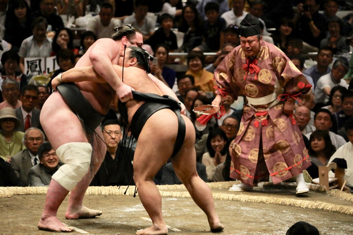 Японские боевые искусства сумо