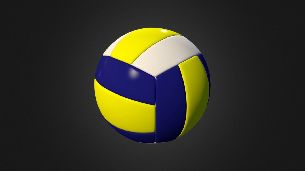 Стилизованный волейбольный мяч