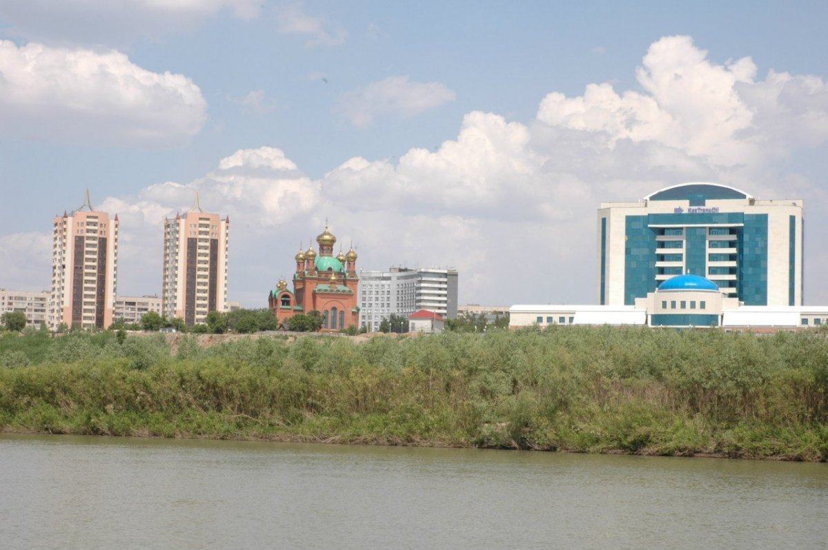 Павлодар Казахстан набережная