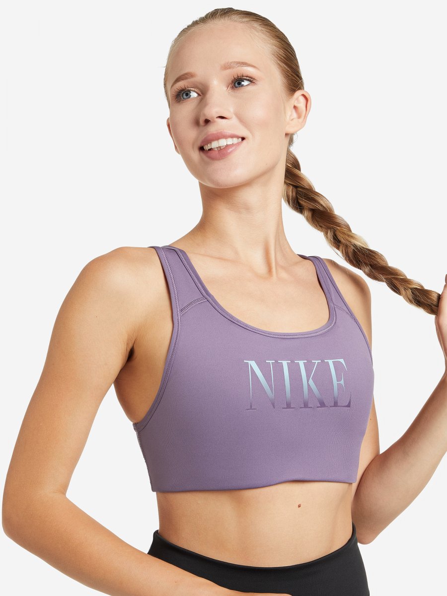 "Nike Dri-Fit Swoosh (m) women's Medium-support Padded Sports Bra (Maternity)" cq9289-854