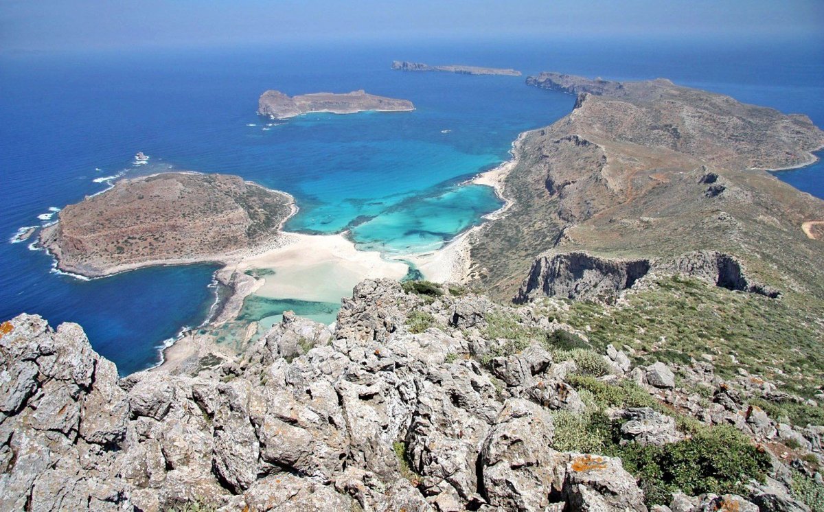 Бухта Балос на острове Крит