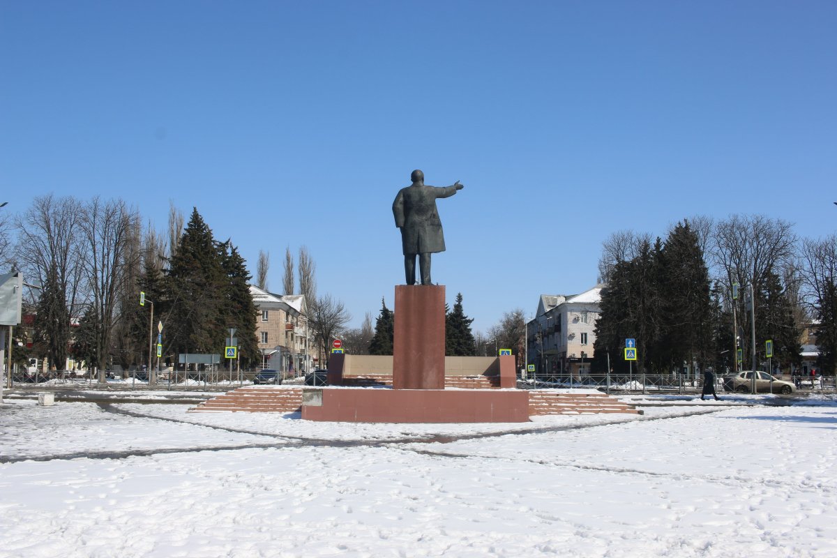 Памятник Ленину в Гуково