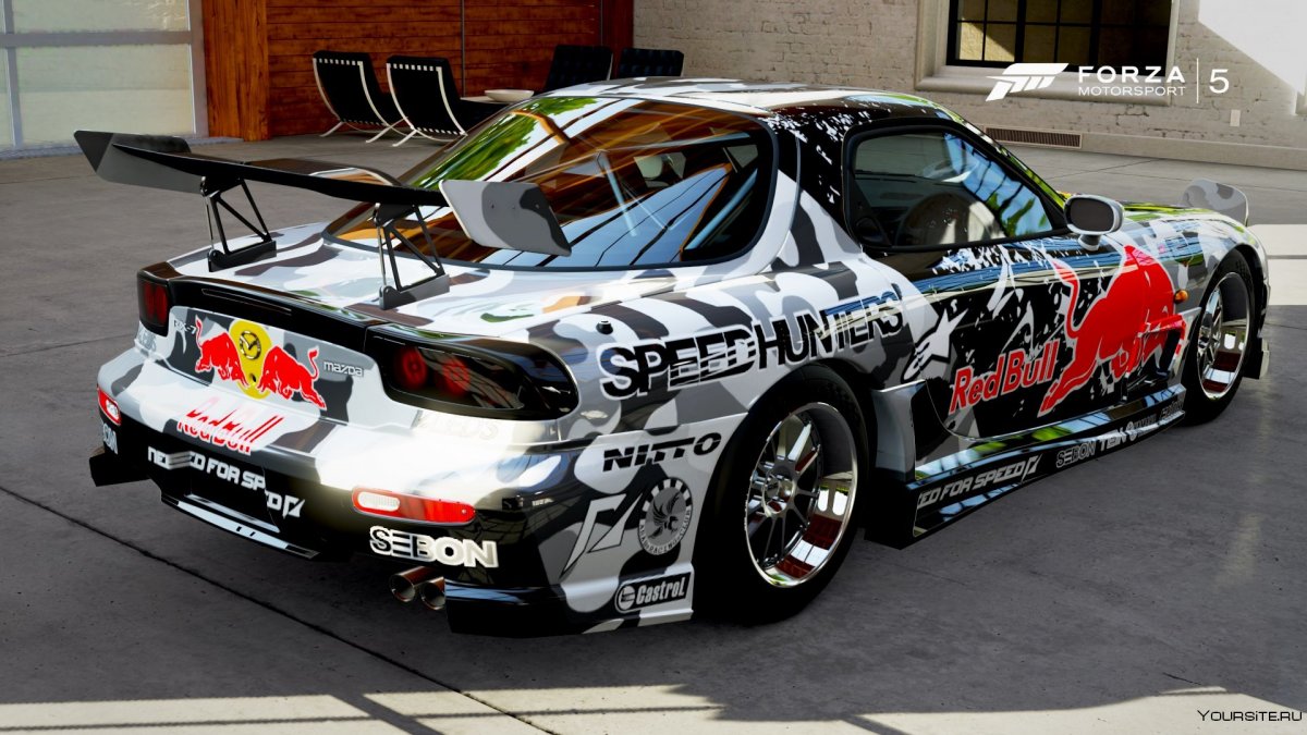 Mazda rx7 Red bull