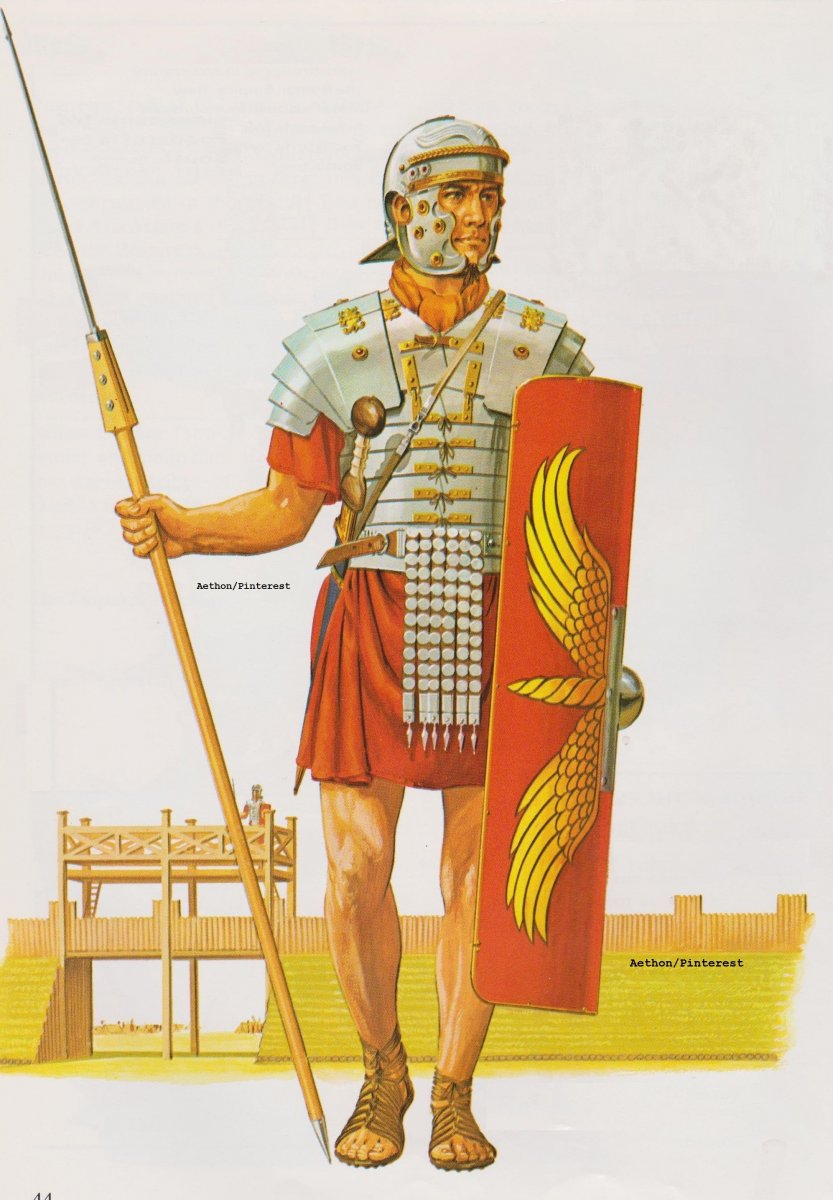 Римские легионеры 4 века оружие