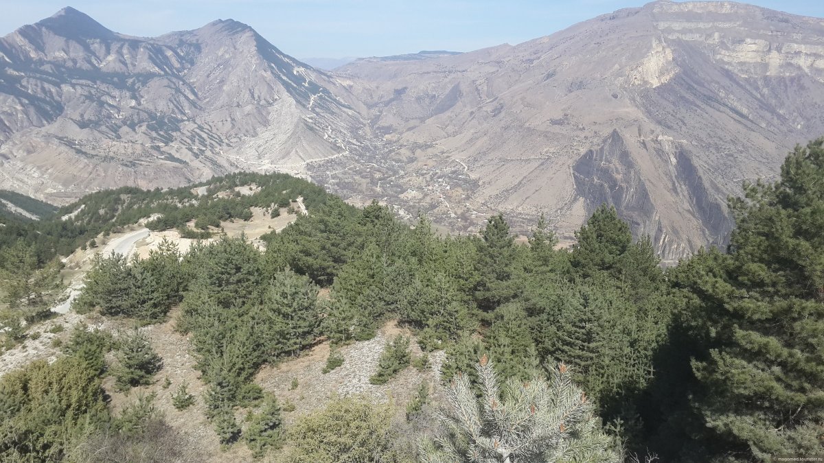 Гунибское плато Дагестан