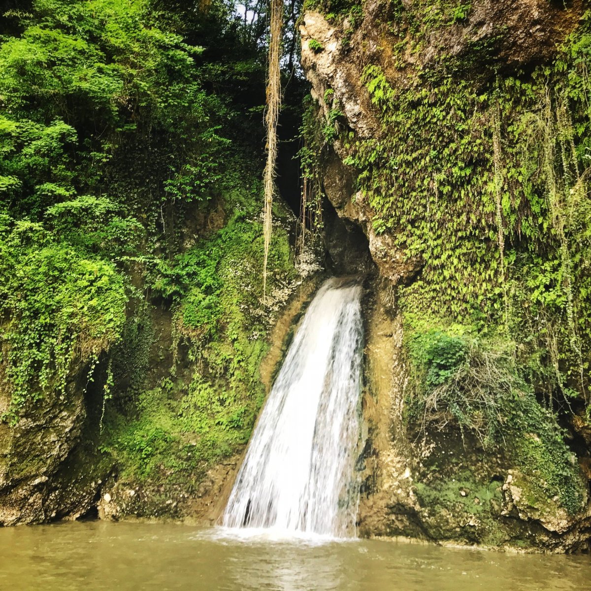 Абхазия водопады