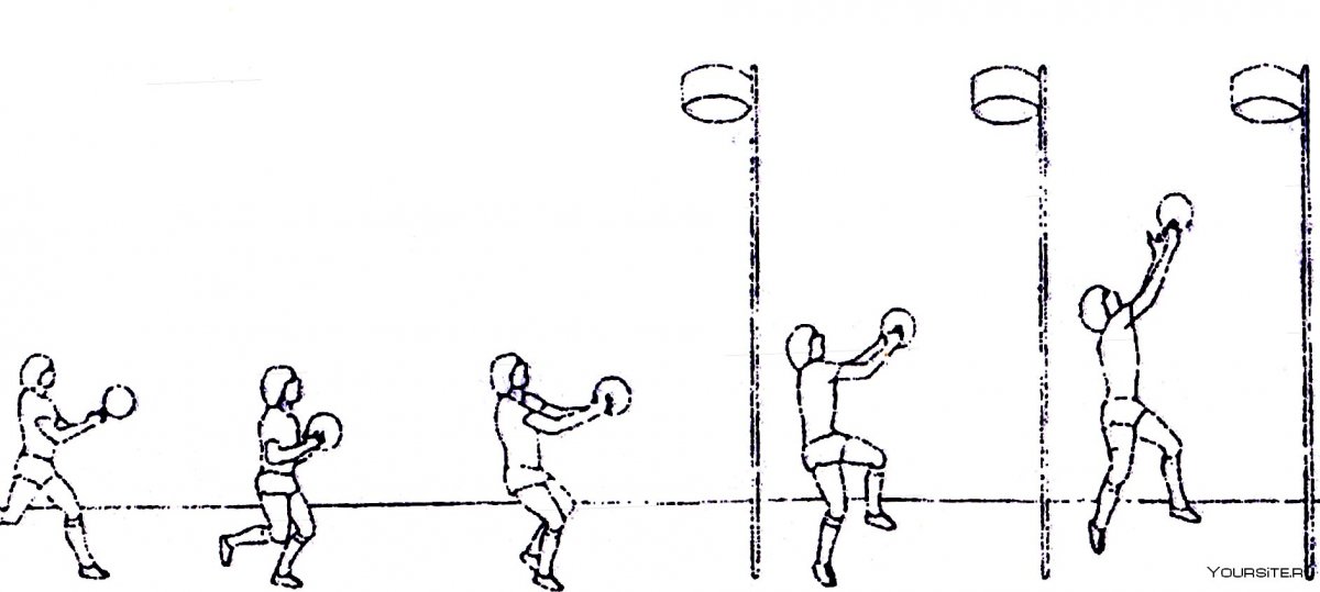 Техника ловли мяча в баскетболе