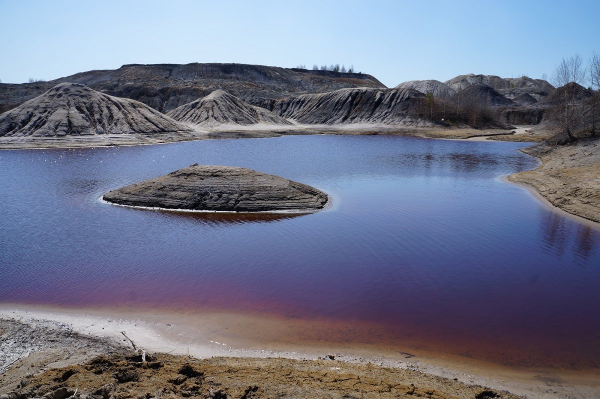 Медный рудник Европа Мертвое озеро