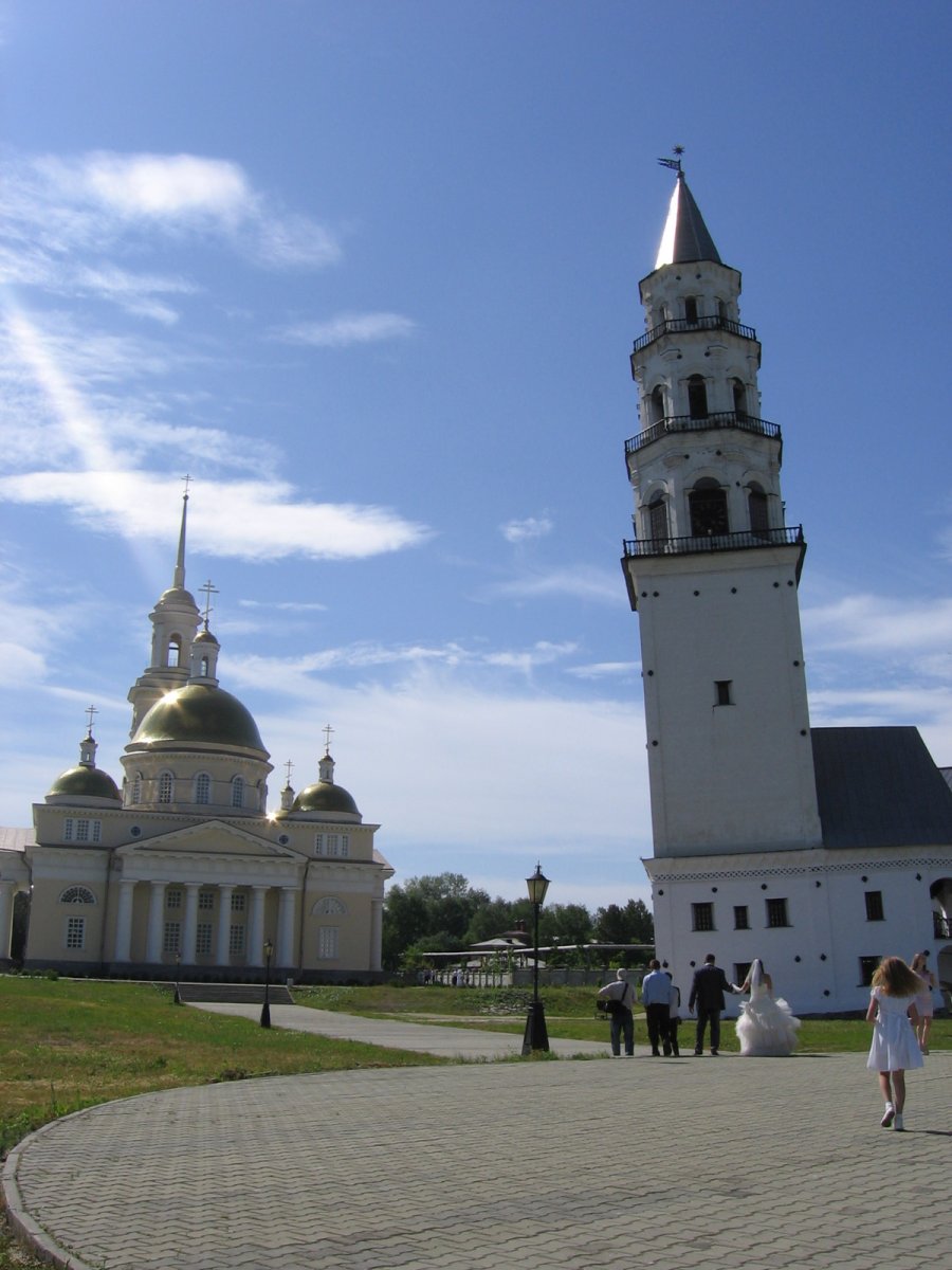 Невьянская башня в Свердловской области модель