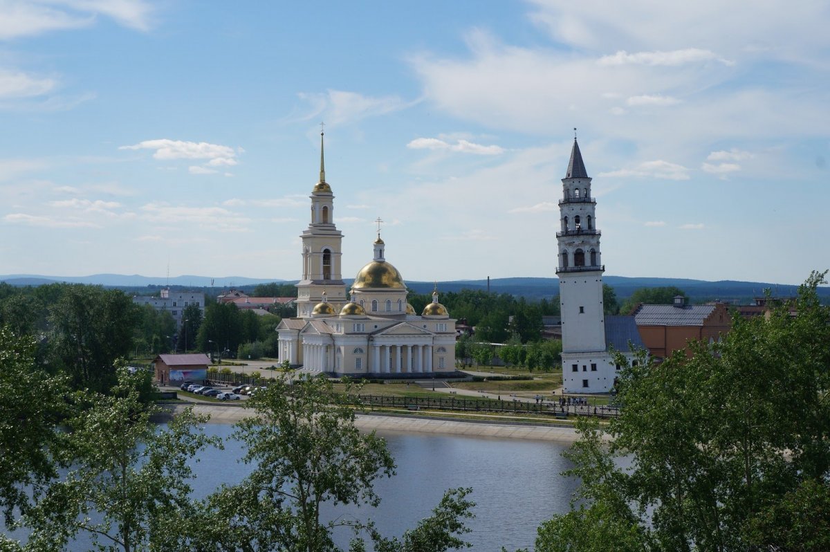 Невьянская башня Невьянск в формате jpeg-рисунок (.jpg)