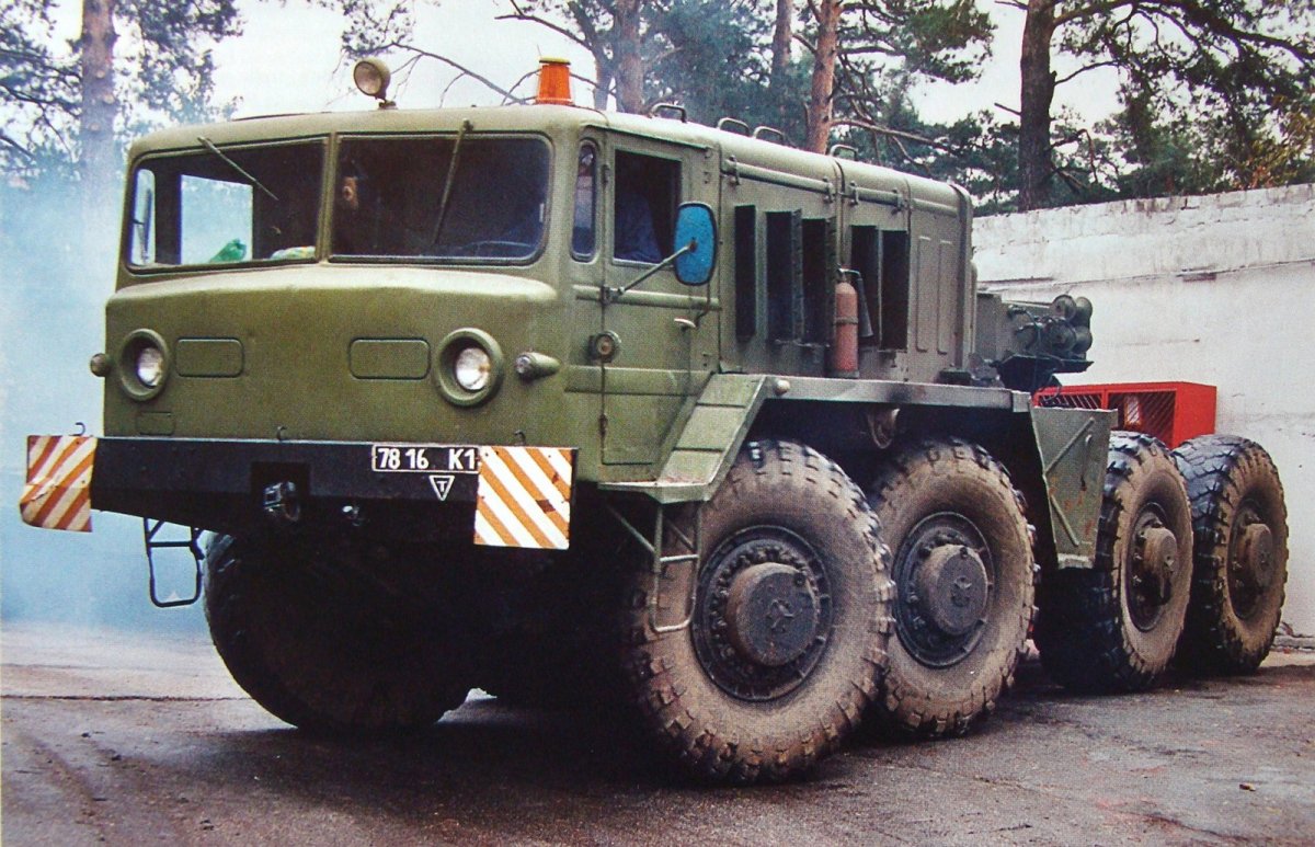 МАЗ-543 ураган пожарный