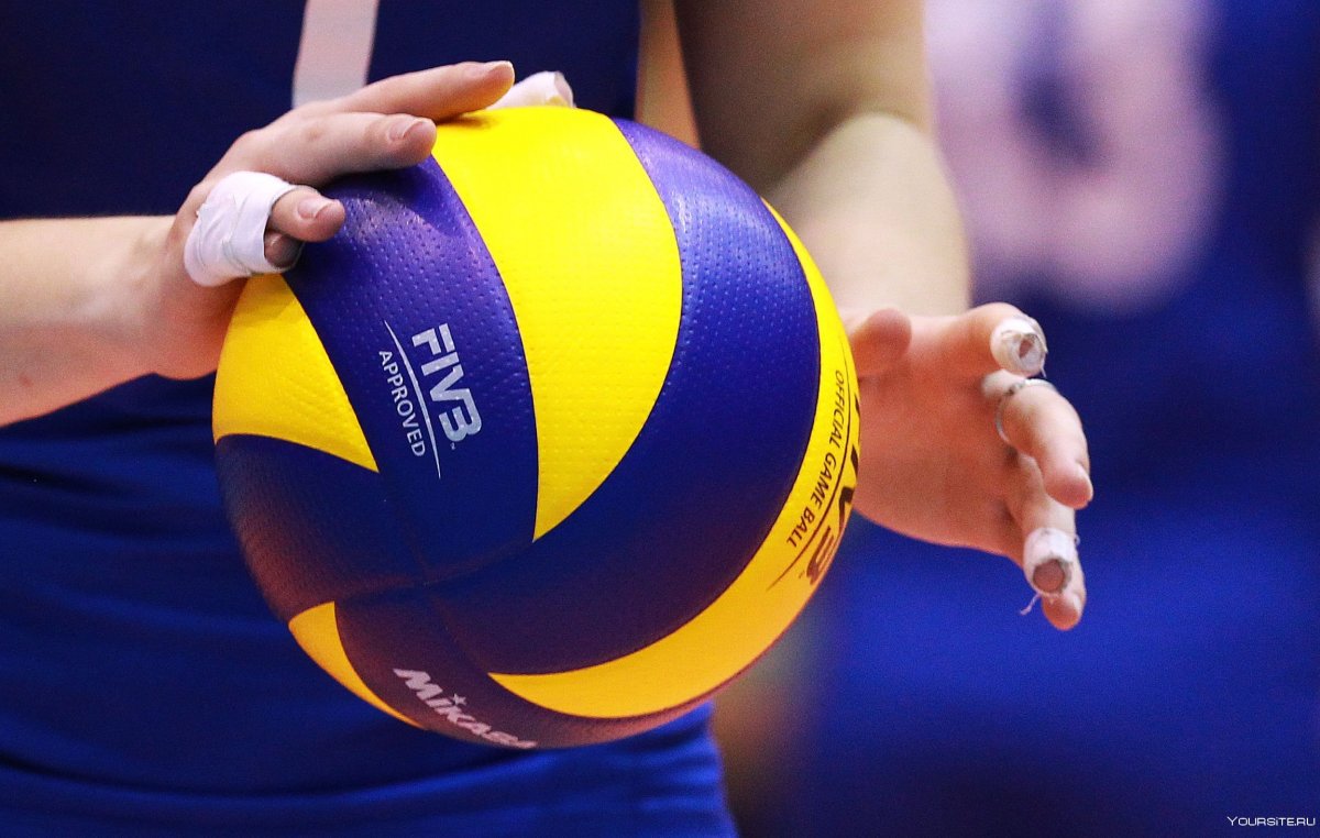 Мяч волейбольный ingame Air черно-оранжевый