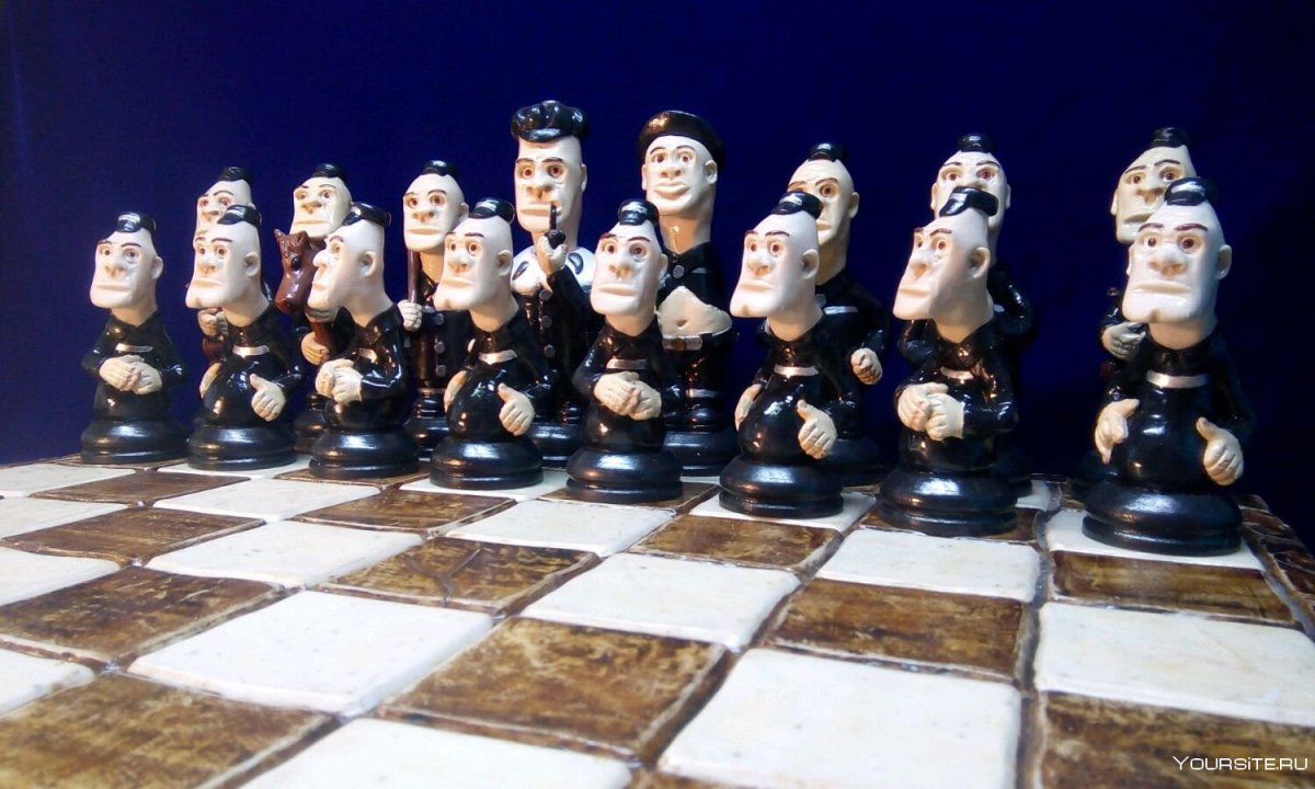 Зоновские шахматные фигуры