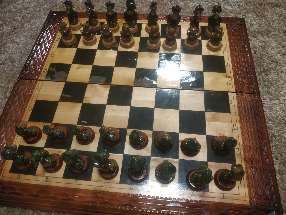 Зоновские шахматы белый лебедь