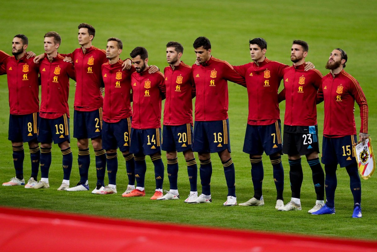 Форма сборной Испании 2020