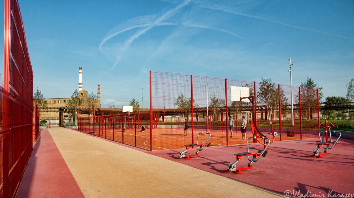 Баскетбольные площадки в Москве