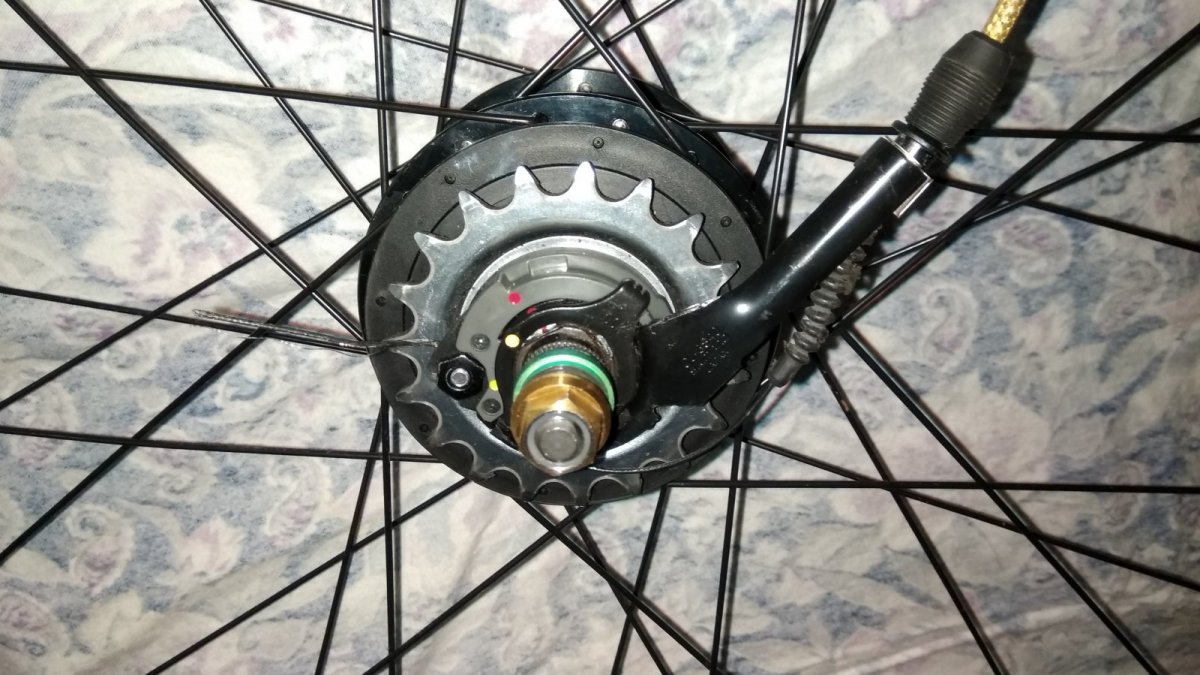 Веломотор колесо заднее велогибрид 750 ватт