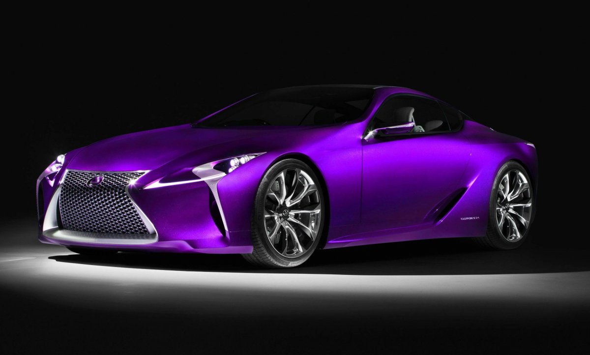 Toyota LFA Purple