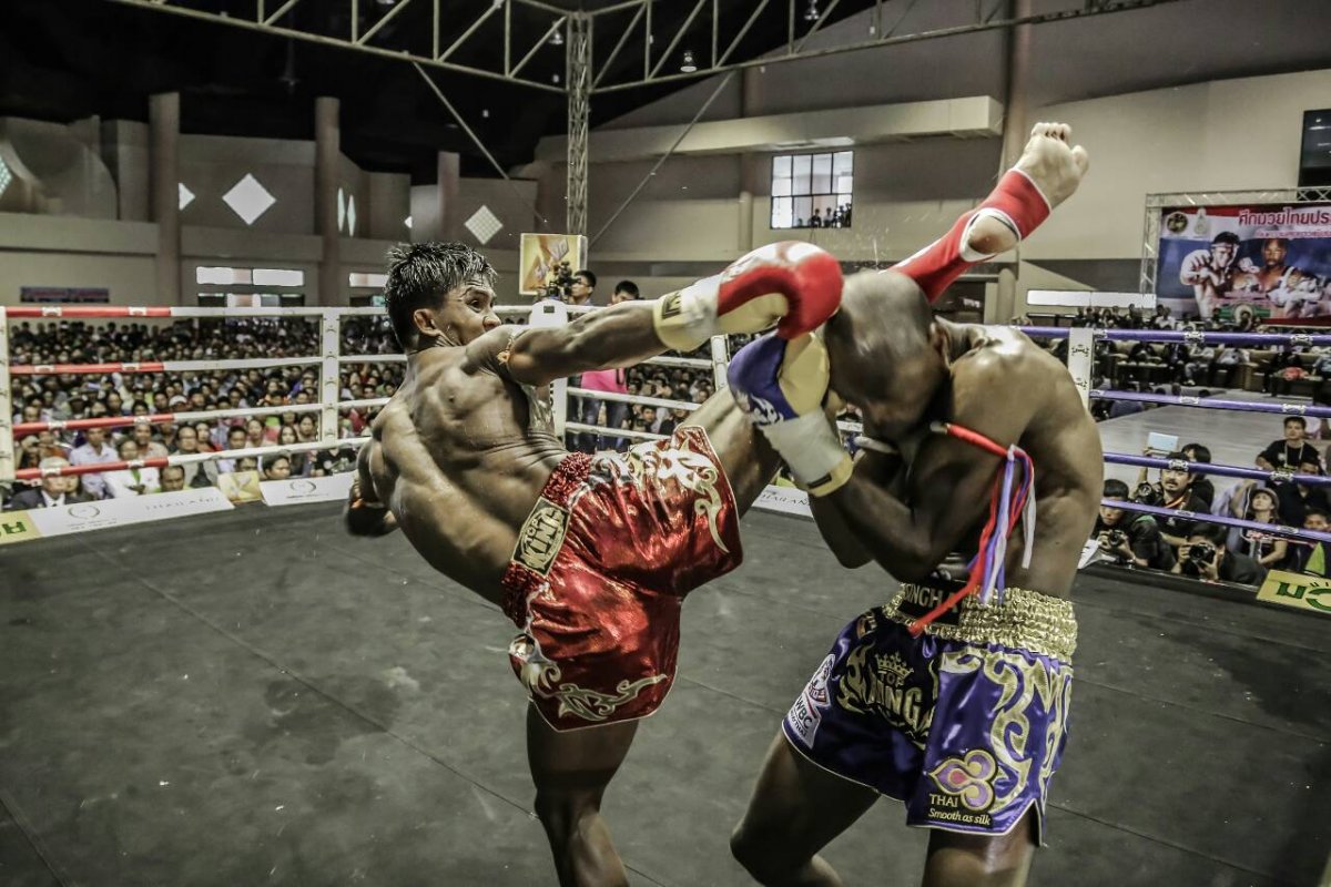 Зал тайского бокса