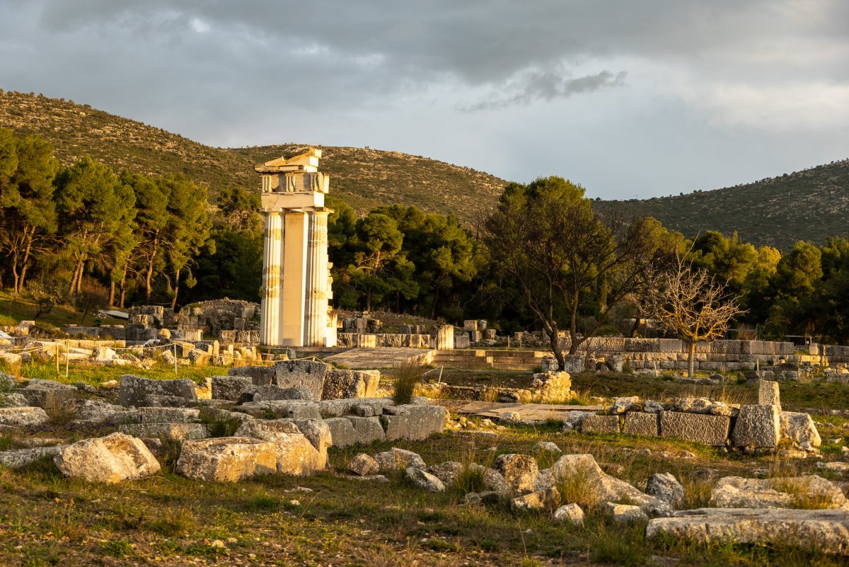 Эпидавр Греция храм Асклепия