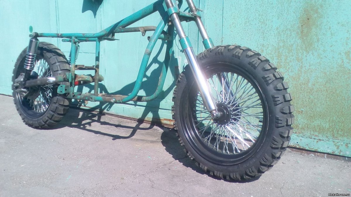 Гидравлические тормоза на трицикл Урал