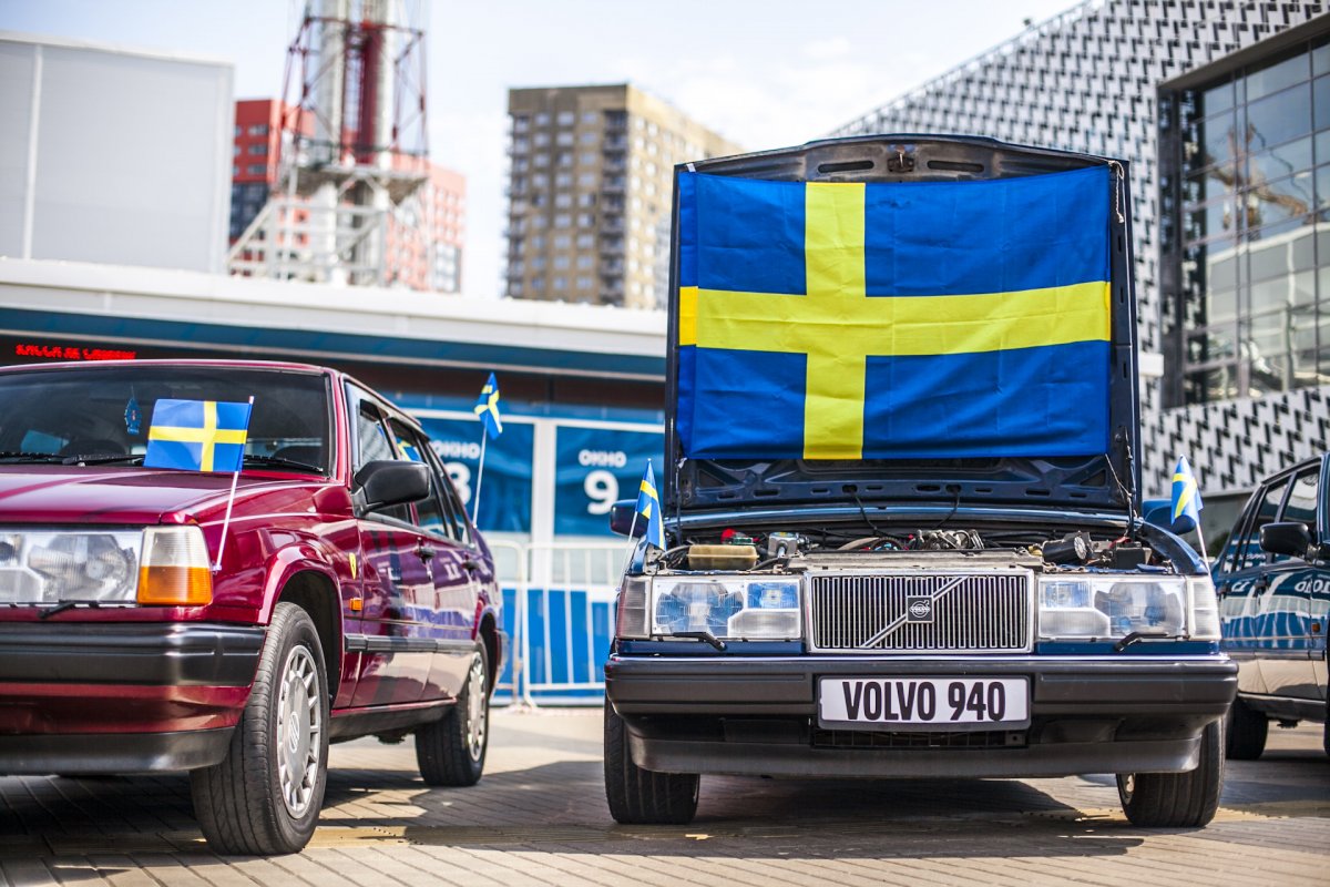 Volvo xc70 шведская полиция