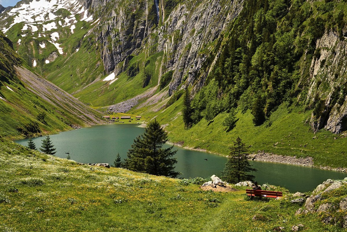 Озеро Фелен, Швейцария