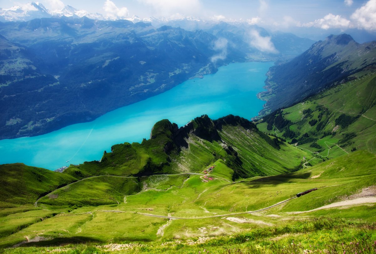 Озеро сент Мориц Швейцария