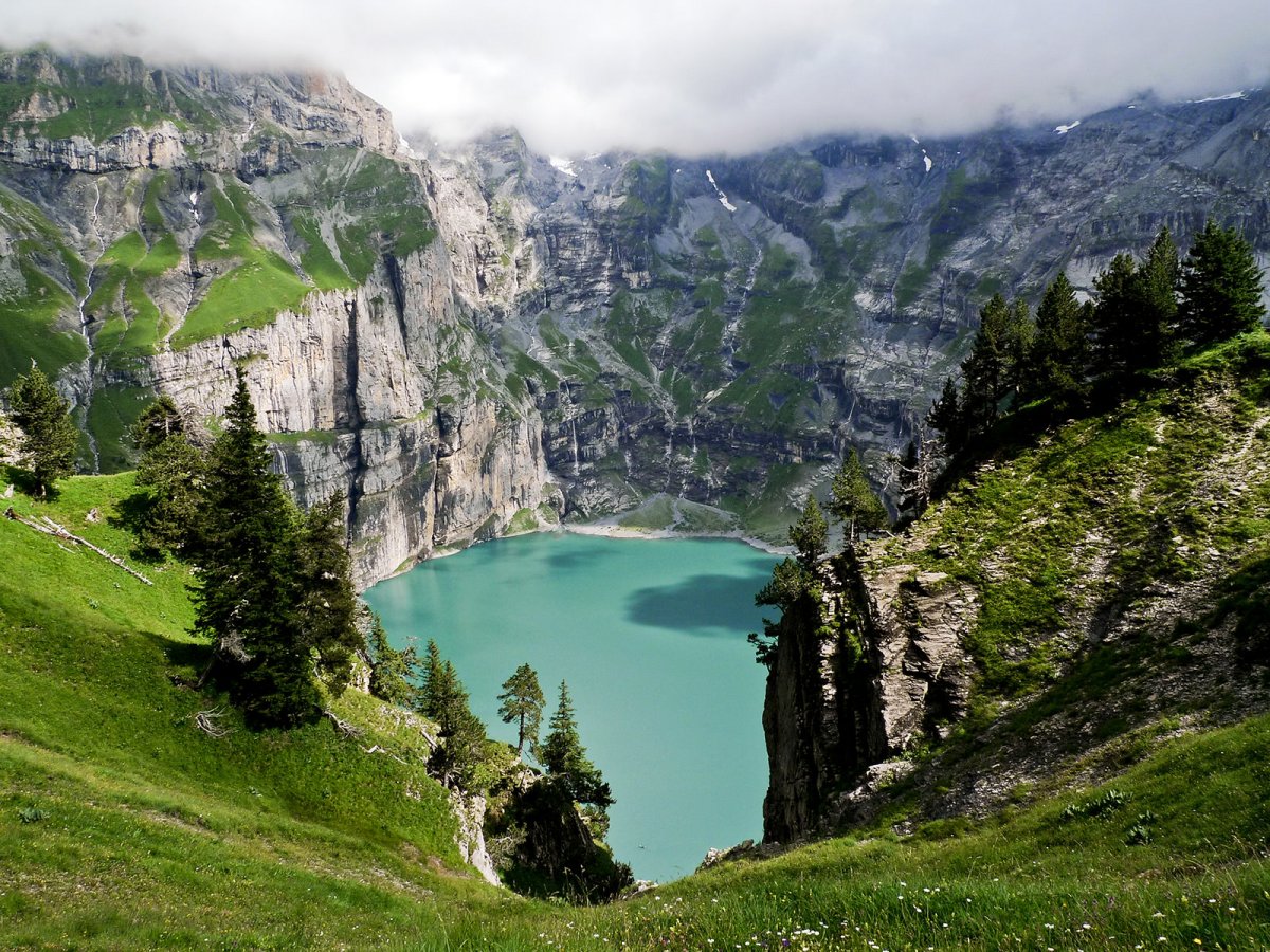Австрия природа Альпы