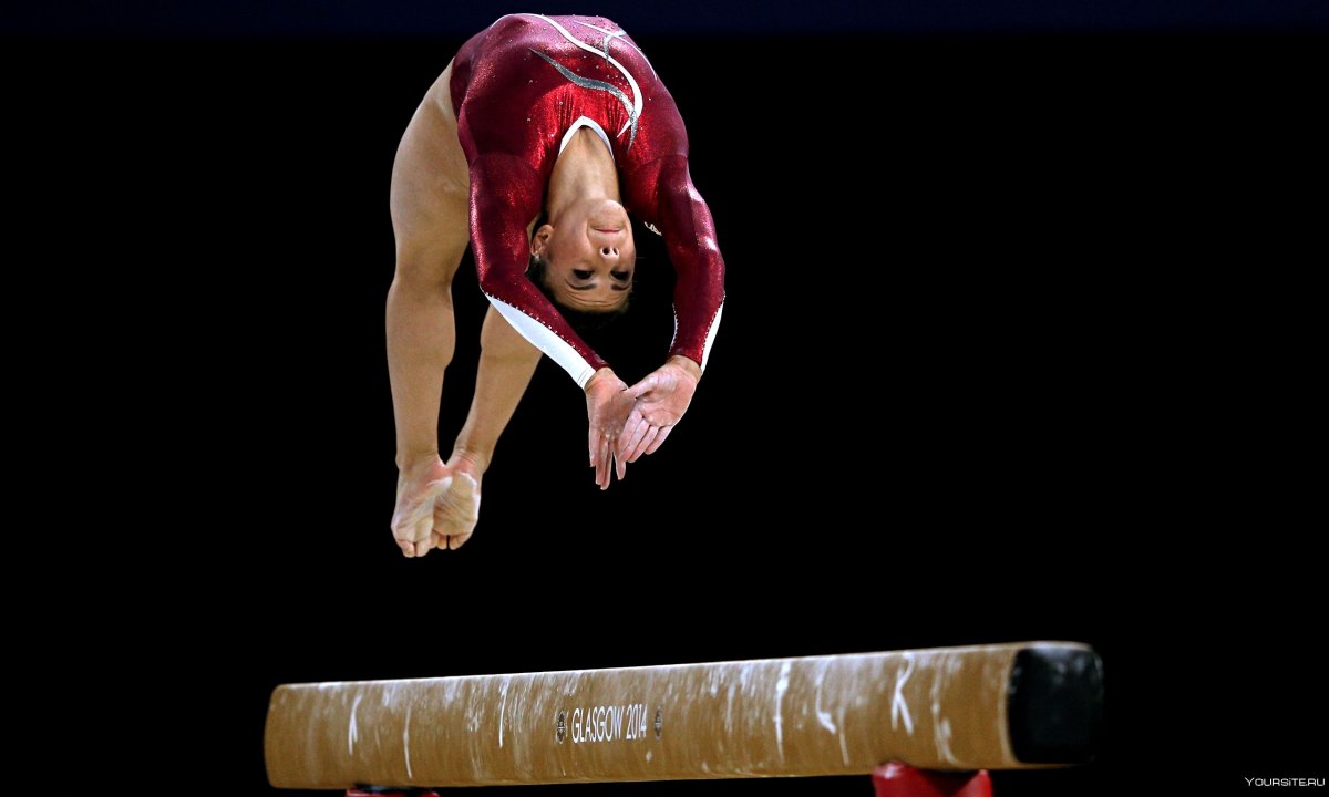 Спортивная гимнастика бревно
