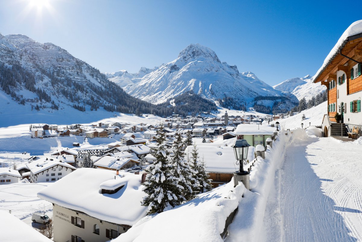 Тироль Австрия горнолыжный курорт