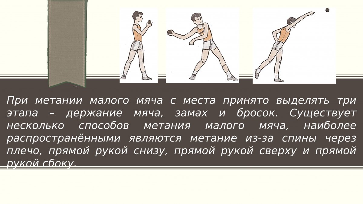 Легкая атлетика метание мяча