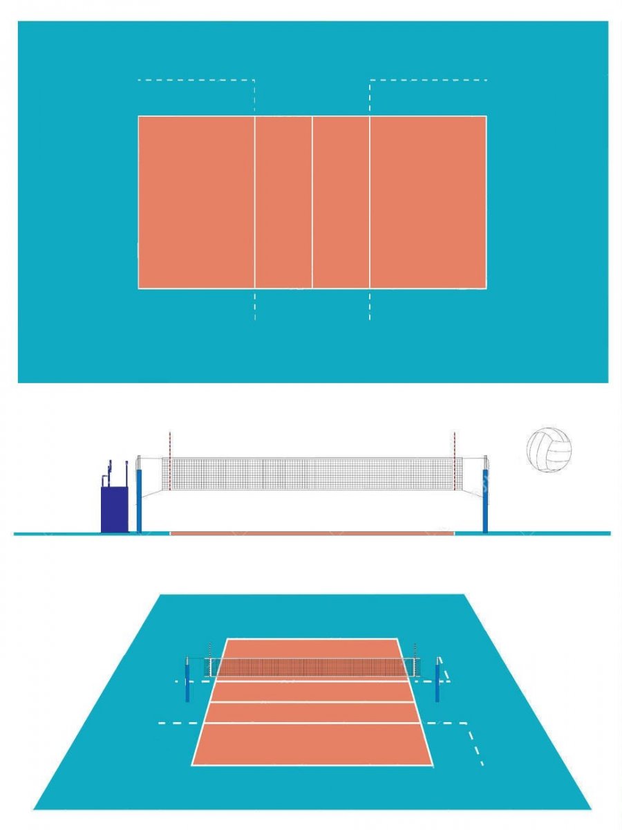 Теннисный корт архикад