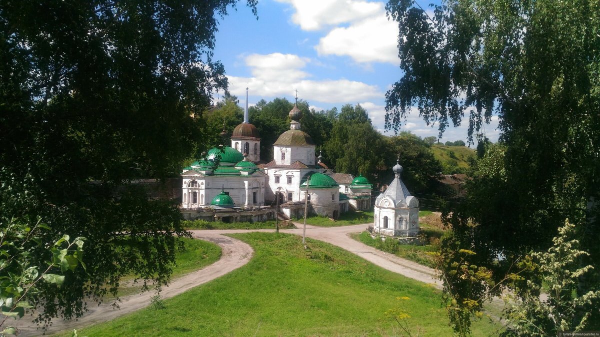 Успенский монастырь Старица стены Прокудин
