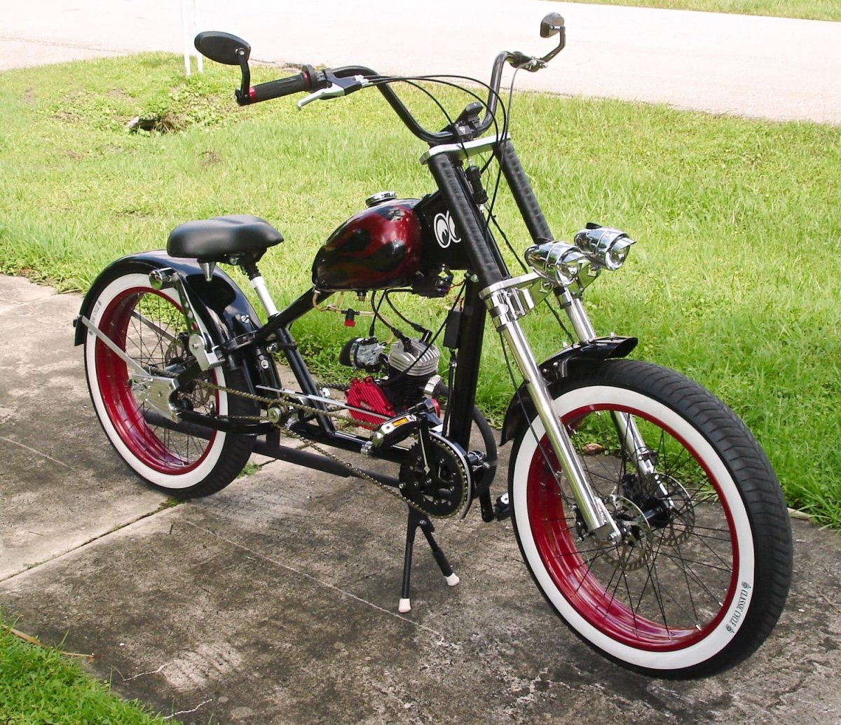 Электроскутер citycoco Harley 2000w