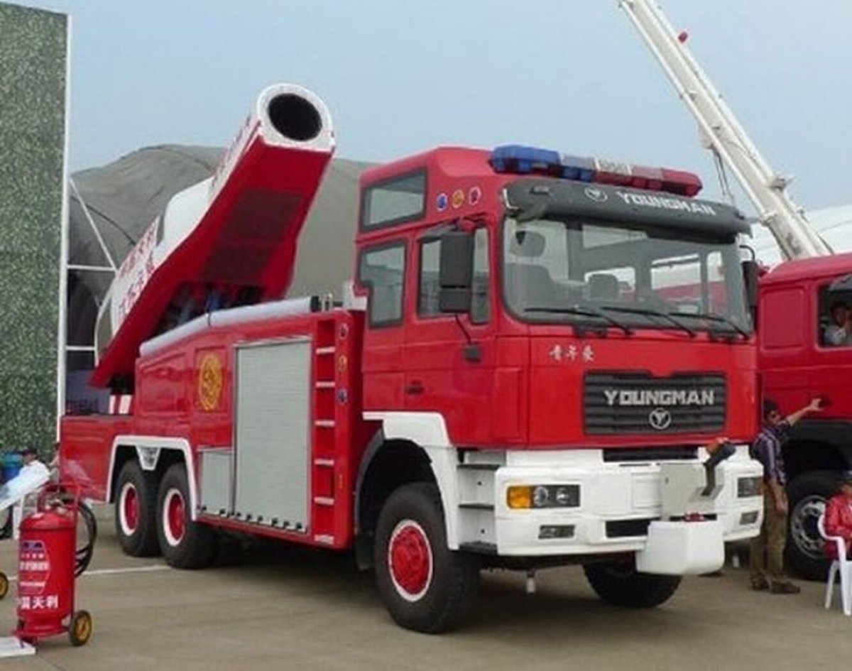 Европейская пожарная машина