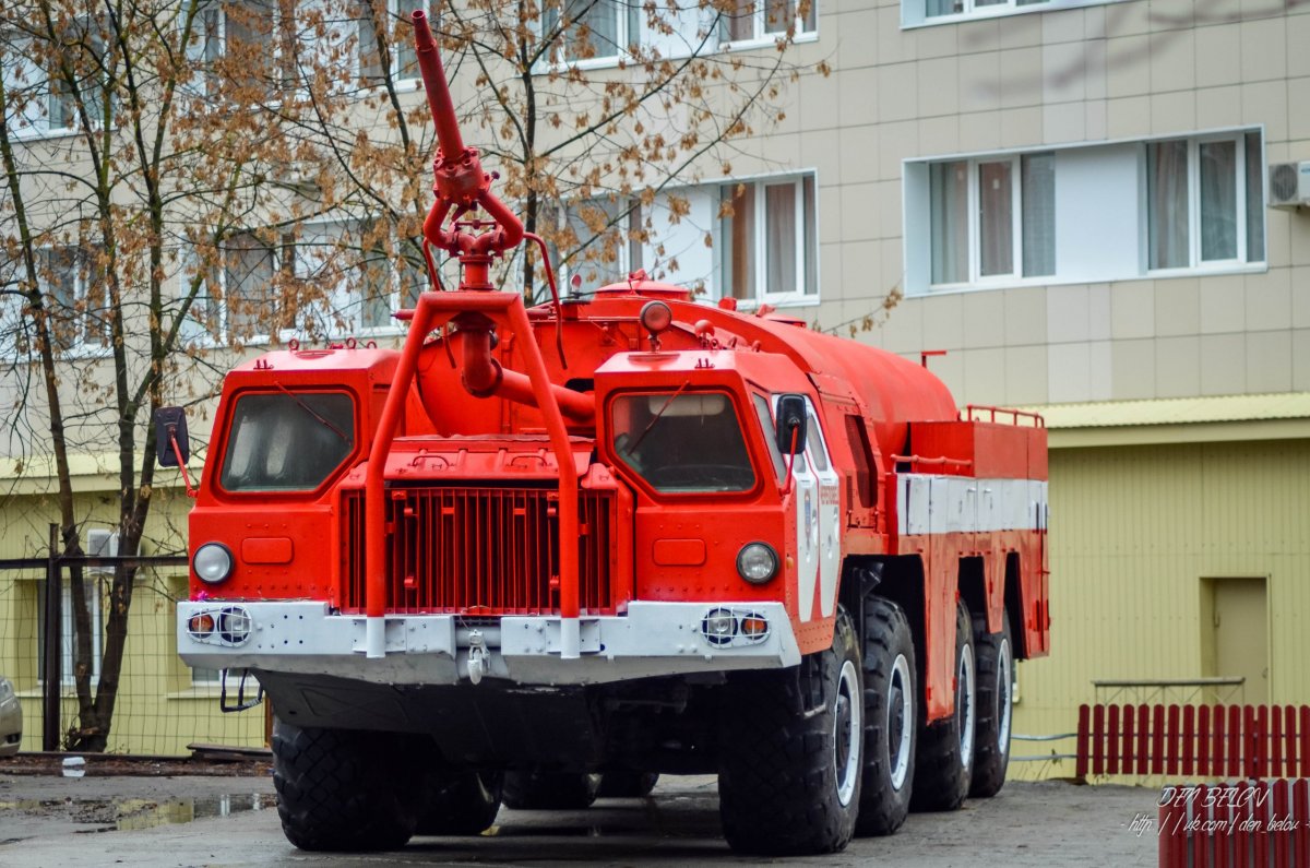 Самая большая пожарная машина