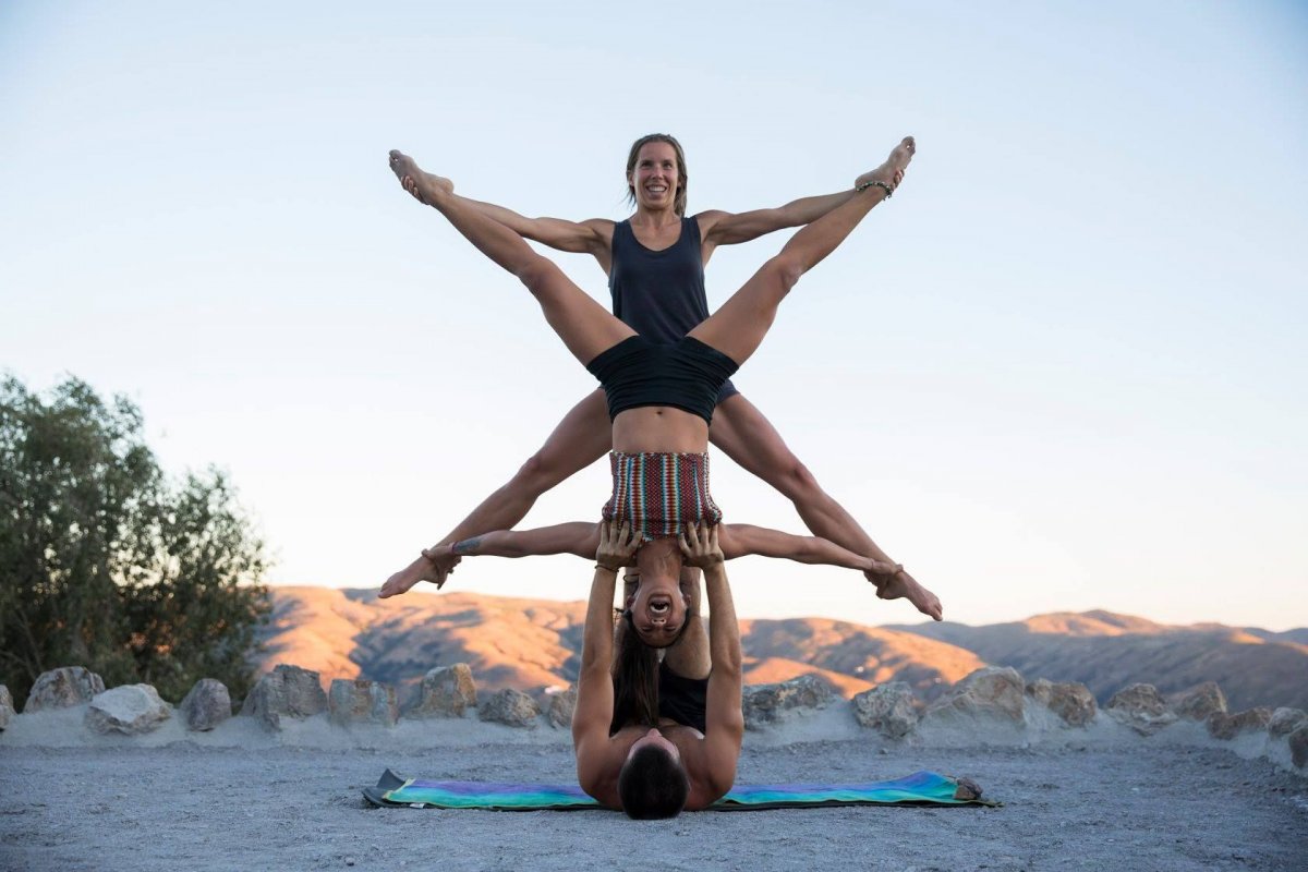 Акройога ЧЕЛЛЕНДЖ для троих