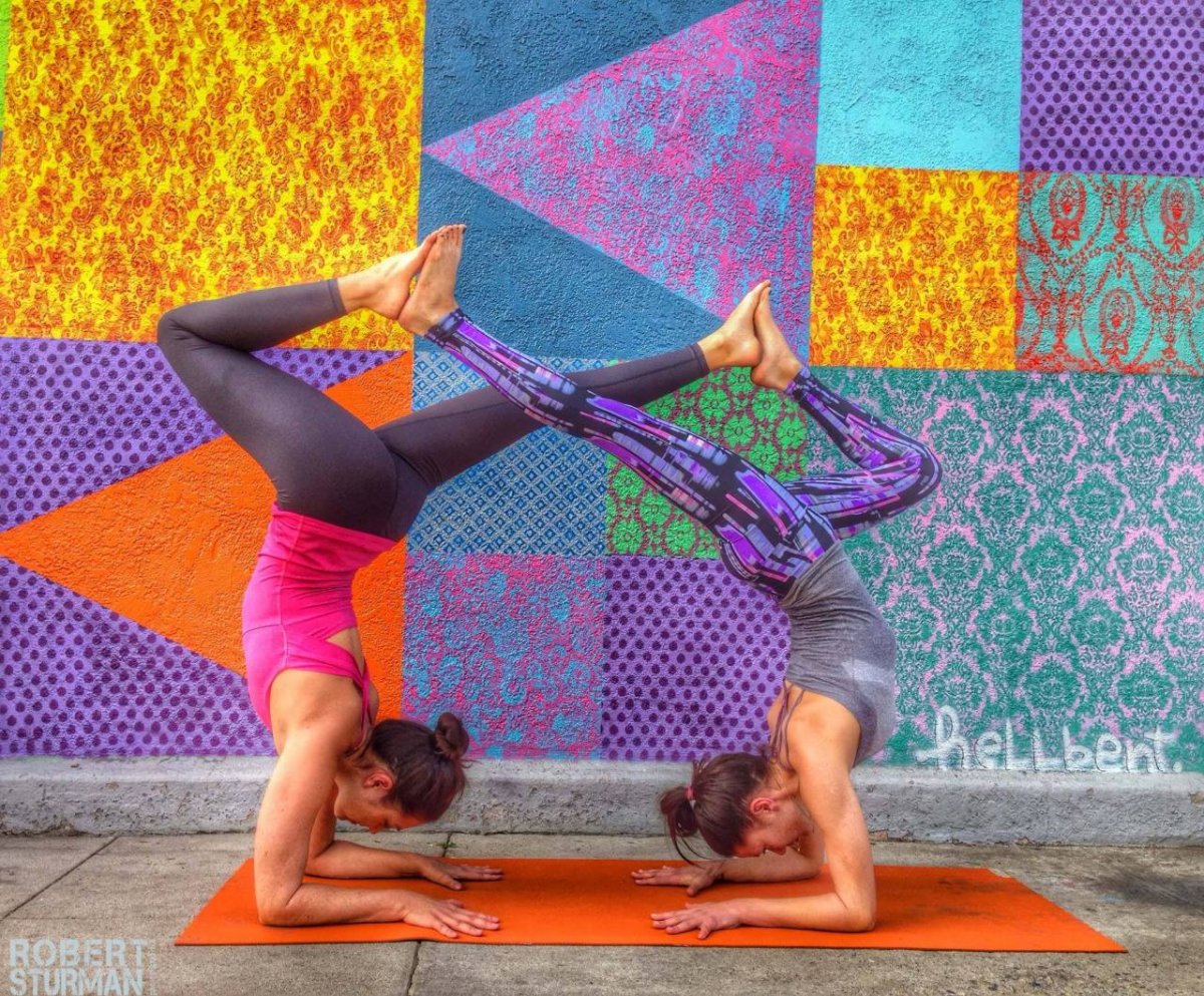 Парная йога для детей 10 лет